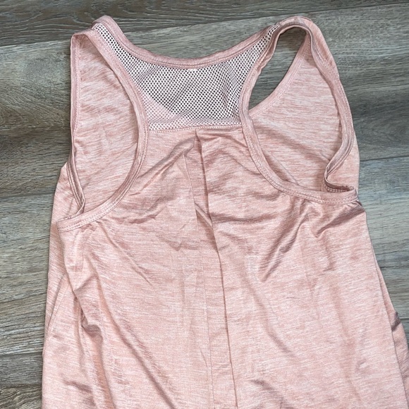women’s baby pink workout tank top - Picture 2 of 2